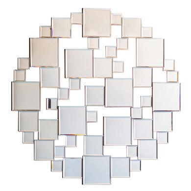 Round Cut Out Mirror With Gold Trim Caspian House Furniture123 Round Cut Out Mirror With Gold Trim, Round Cut Outs Mirrors