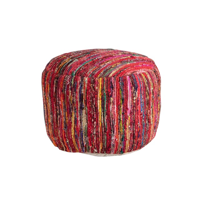 Gallery Diaz Upholstered Pouffe Multi