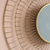 Caspian House Harwell Gold Round Mirror