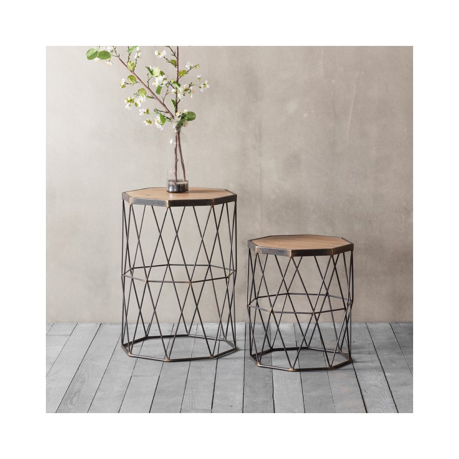 Set of 2 Bedside Tables - Caspian House