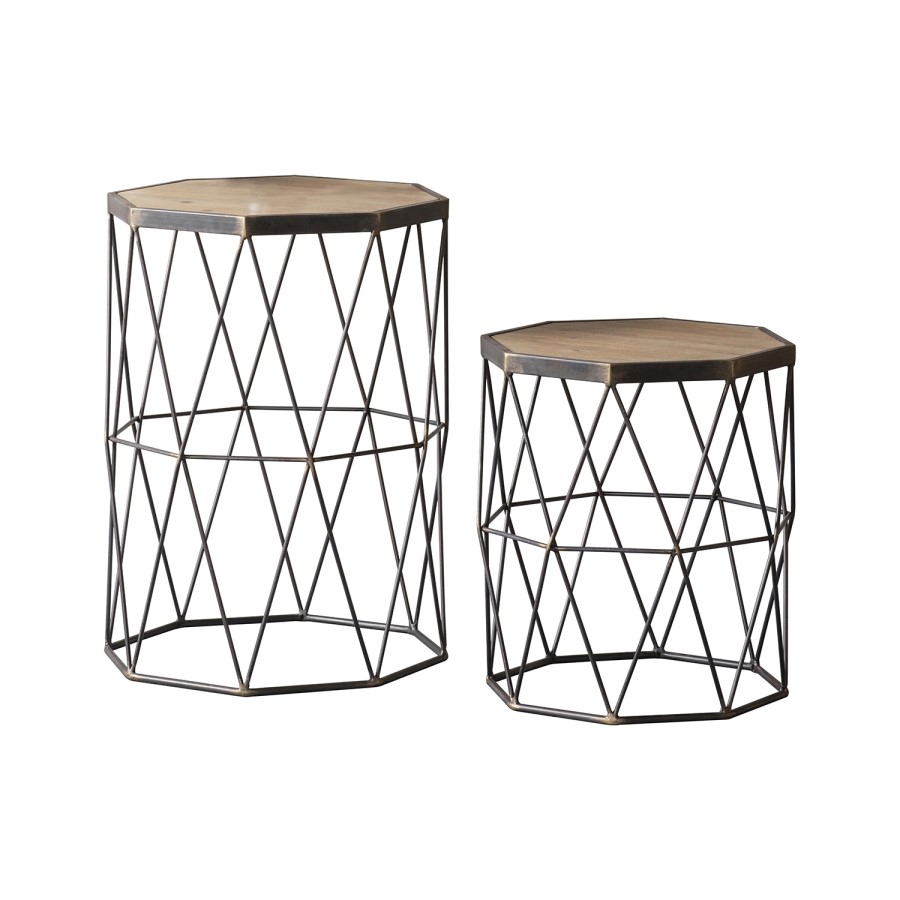 Set of 2 Bedside Tables - Caspian House