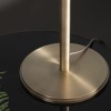 Brass Table Lamp with Emerald Green Shade - Nicholson