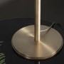 Brass Table Lamp with Emerald Green Shade - Nicholson