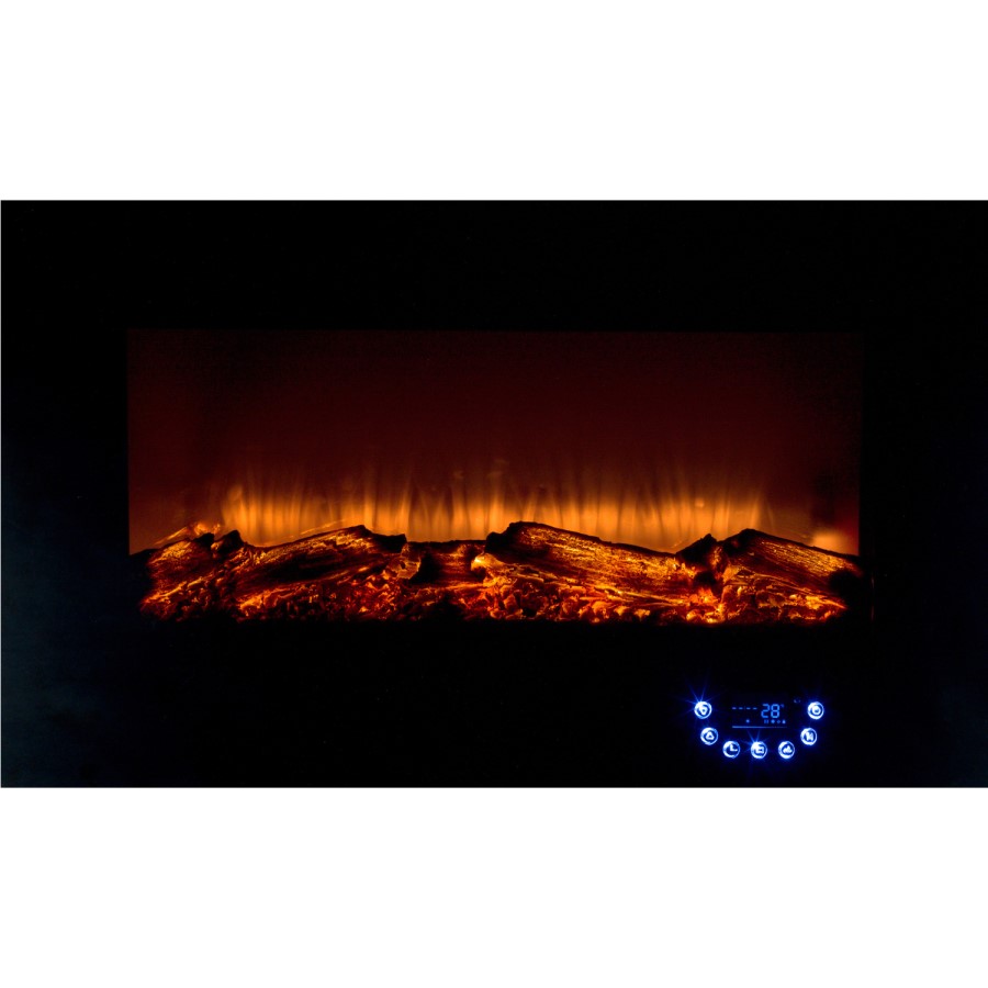 Beldray Corsica Electric Wall Mounted Fire with Mirror Glass