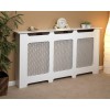 Beldray Large Wooden Radiator Cover in White Satin Finish