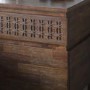 Caspian House Retreat Solid 2 Drawer Bedside Table