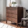 Caspian House Solid 4 Drawer Chest of Drawers