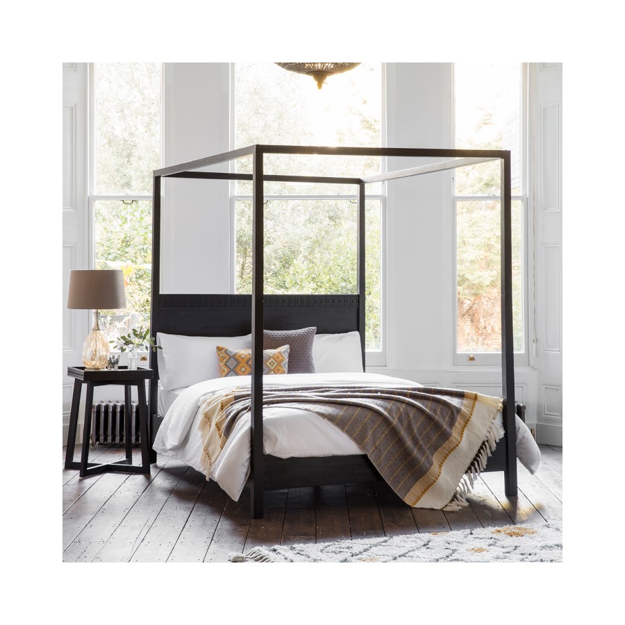 Gallery Boho Boutique 4 Poster 5' Kingsize Bed