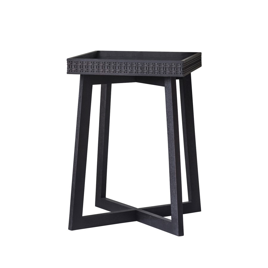 Caspian House FOL100615 Boho Boutique Bedside Table