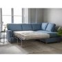 Gallery Charlford Blue Corner Sofa Bed - Right Hand