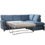 Gallery Charlford Blue Corner Sofa Bed - Right Hand