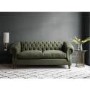 Gallery Chiswick 3 Seater Sofa Bed in Khaki Green - Berwick Range