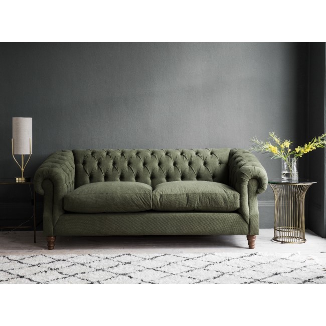 Gallery Chiswick 3 Seater Sofa Bed in Khaki Green - Berwick Range