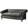 Gallery Chiswick Sofa Bed in Shearwater Charcoal Grey