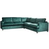Gallery Highcliffe Blue Corner Sofa Bed - Right Hand