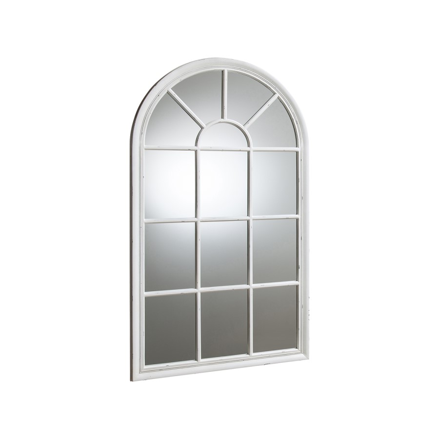 Window Mirror with Cream Frame - Caspian House