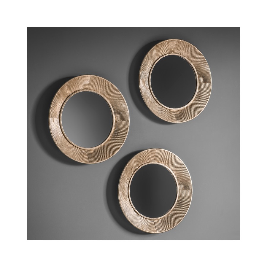 Gallery Knowle Gold Trio Mirror