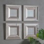 Madrid Square Mirror Pack of 4 - Caspian House  
