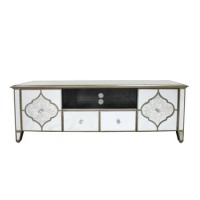 Aurora Boutique Morocco Mirrored Entertainment Unit