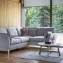 Gallery Barcelona White Marble Top Round Coffee Table