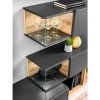 Grey &amp; Wood Effect Entertainment Unit for TVs up to 60&quot; - Neo