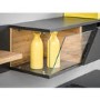 Grey & Wood Effect Entertainment Unit for TVs up to 60" - Neo