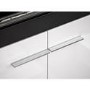 White Gloss Entertainment Unit with Bioethanol Fireplace & Storage - TV's up to 70" - Neo