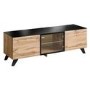 Wooden TV Unit with LED Lighting - TV's up to 63" - Neo