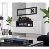 Floating Sideboard in White High Gloss - Neo