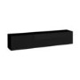 Large Black High Gloss Wall Mounted TV Unit - TV's up to 56" - Neo