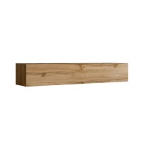 Wooden Effect Wall Mounted TV Unit Large - TV's up to 60" - Neo