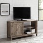 Grey Wooden Effect TV Unit with Storage - Foster - TV's up to 50"