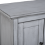Large Grey Wooden TV Unit with Storage - Foster - TV's up to 55"
