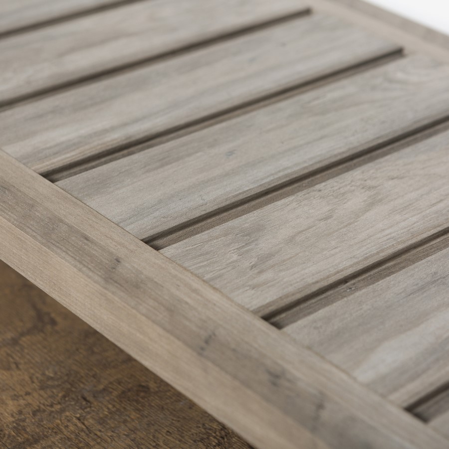 Foster Grey Wooden Effect Console Table with Drawer & Shelf