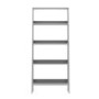 Grey Painted Wooden Effect Bookshelf with 4 Shelves - Foster