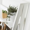 White Painted Wood Effect Bookcase with 4 Shelves - Foster