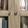 Foster Wood Effect Display Cabinet