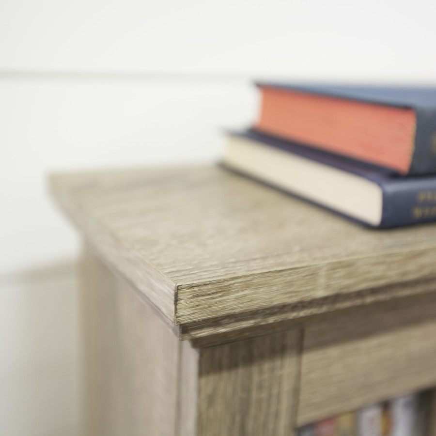 Foster Wood Effect Display Cabinet