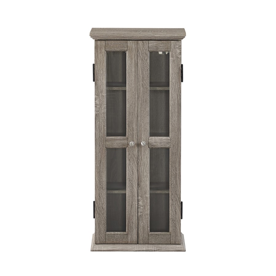 Foster Wood Effect Display Cabinet