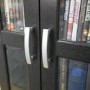 Foster Black Wood Effect Display Cabinet