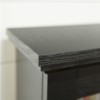 Foster Black Wood Effect Display Cabinet