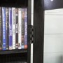 Foster Black Wood Effect Display Cabinet
