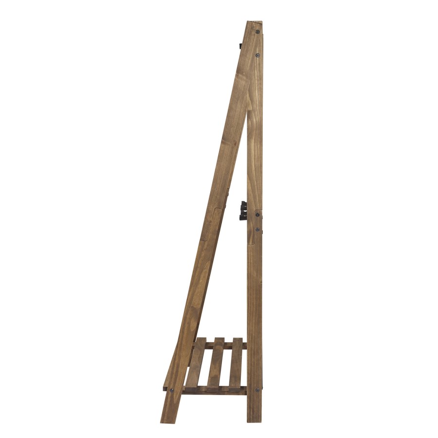 Brown Solid Wood Shoe Storage Rack - Foster