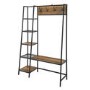 Brown Wood Effect Hallway Unit with Storage - Foster
