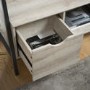 White Oak Coat Rack with Storage - Foster