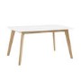 Foster White Solid Wood Dining Table