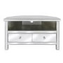 Mirrorred Corner TV Unit with Storage - Aurora Boutique - TV's up to 36"