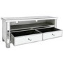 Aurora Boutique Mirrored TV Unit with Storage - TV's up to 43"