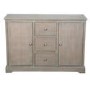 Harvey 3 Drawer 2 Door Sideboard in Taupe