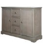 Harvey 3 Drawer 2 Door Sideboard in Taupe